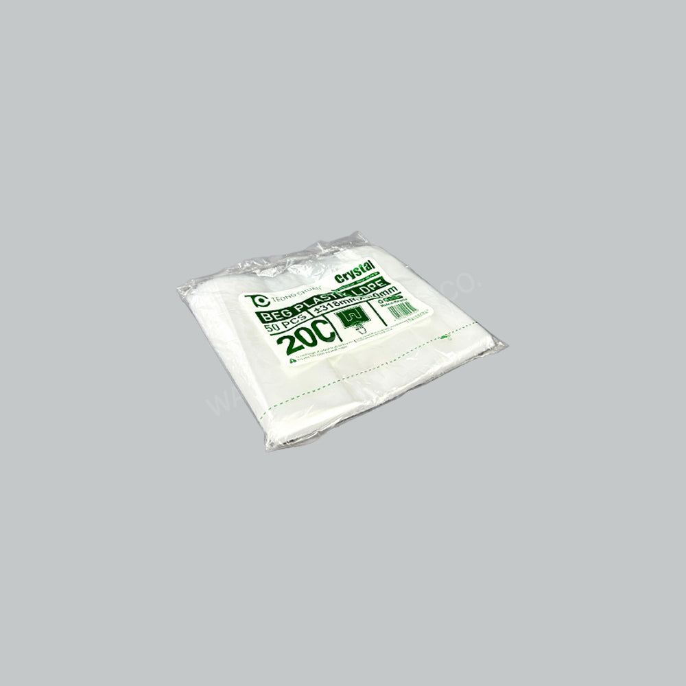 TC CRYSTAL SINGLET 20C 12.5"X13" 50'SX120PKT/BDL