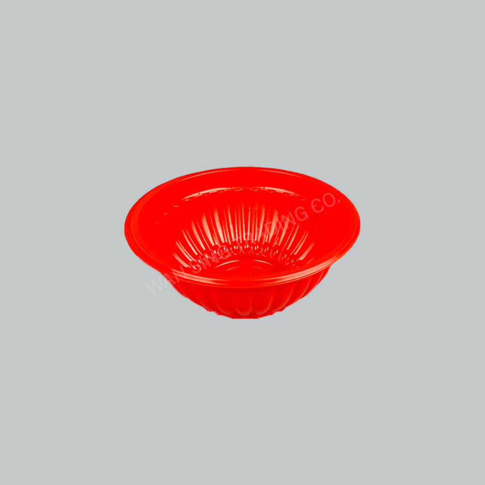 MTP MW PP BOWL 425ML RED - 50'SX20PKT/CTN