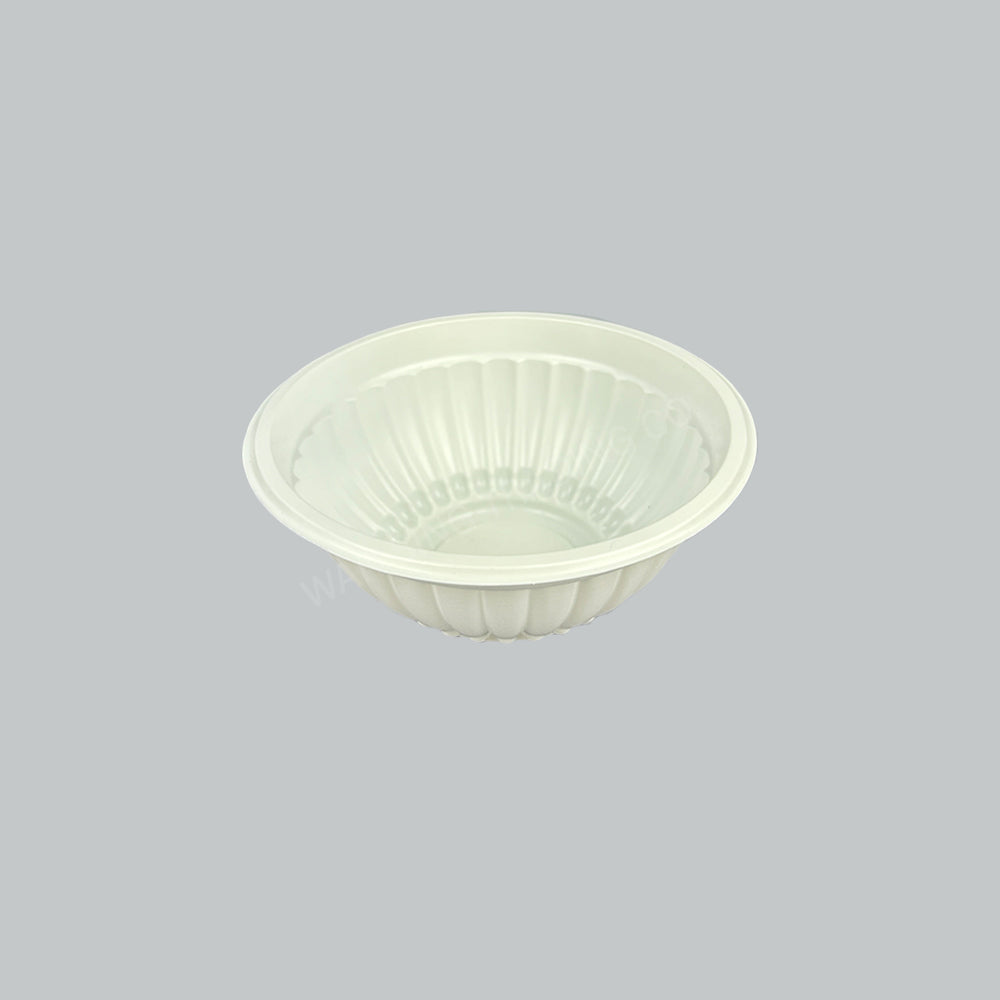 MTP MW PP BOWL 425ML WHITE - 50'SX20PKT/CTN