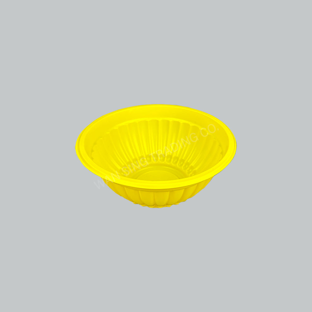 MTP MW PP BOWL 425ML YELLOW - 50'SX20PKT/CTN