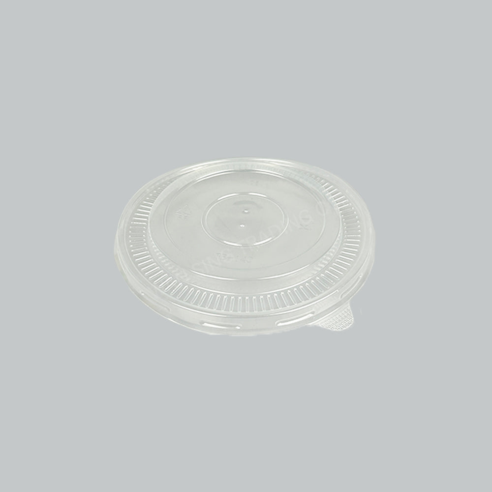 TBH PLASTIC LID FOR PAPER BOWL 850ML 50'SX12PKT/CT