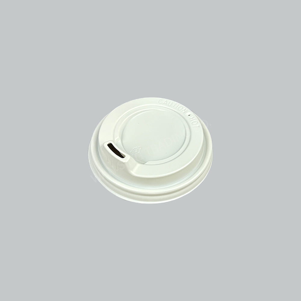 BP HOT SPOUT PLASTIC LID FOR 6-12OZ PAPER CUP-WH
