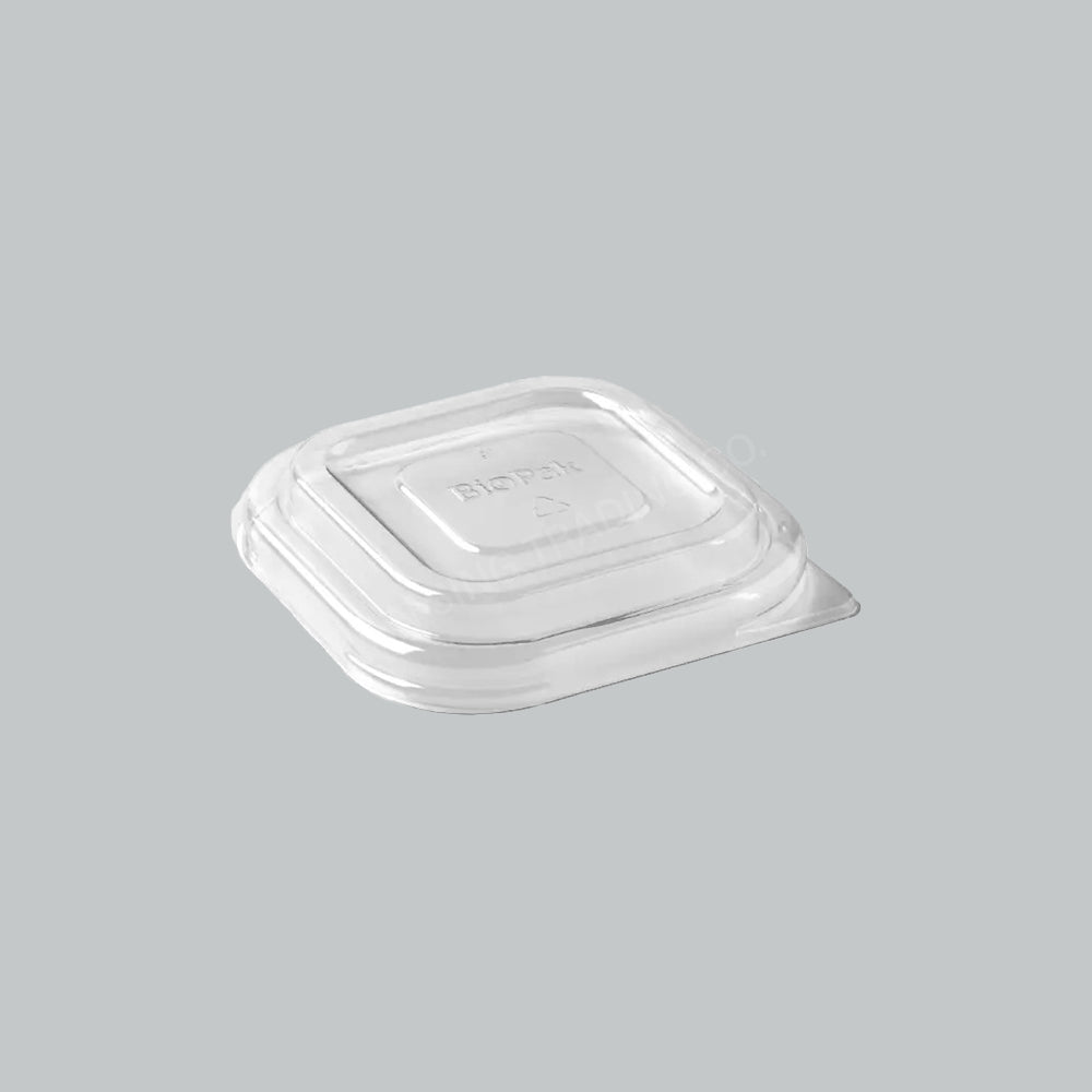 BP RPET LID FOR SQ CONT 280-630ML CLR 50'SX12PKT