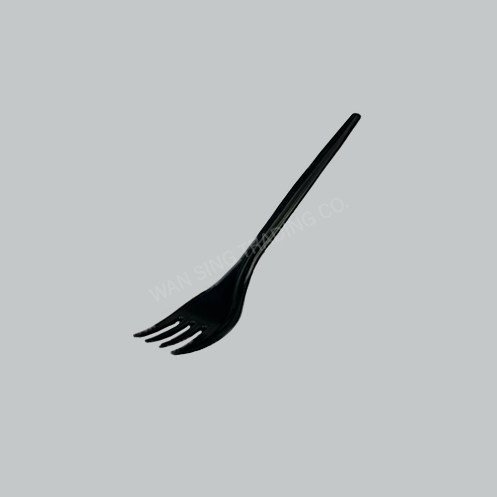LHP PLASTIC FORK 6.5" BLK 50'SX40PKT/CTN