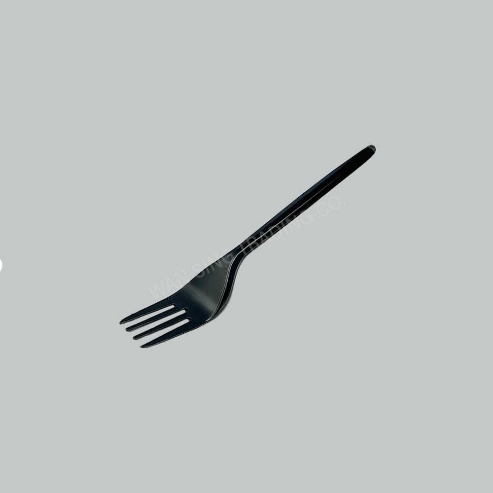 FX PLASTIC FORK 6.5" BLK ±50'SX40PKT/CTN