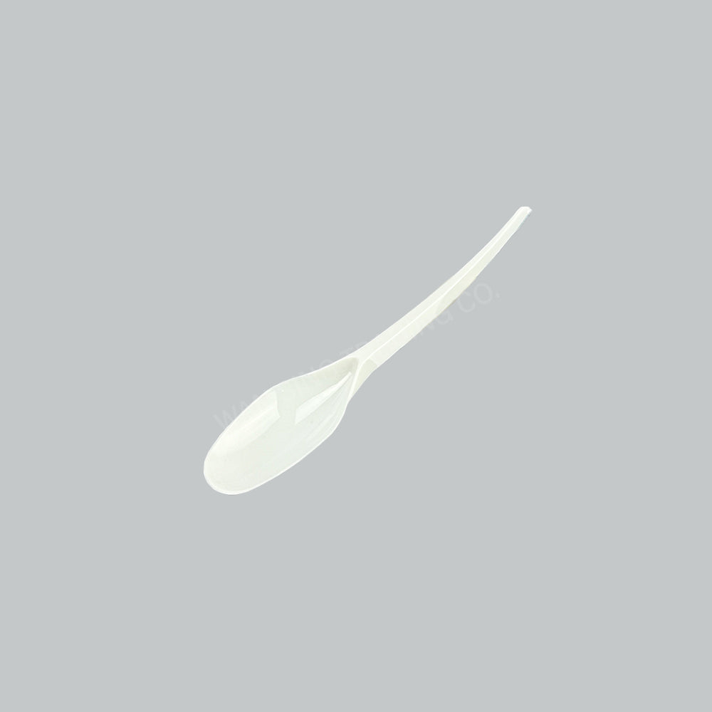 FX PLASTIC SPOON 6.5" WH ±50'SX40PKT/CTN