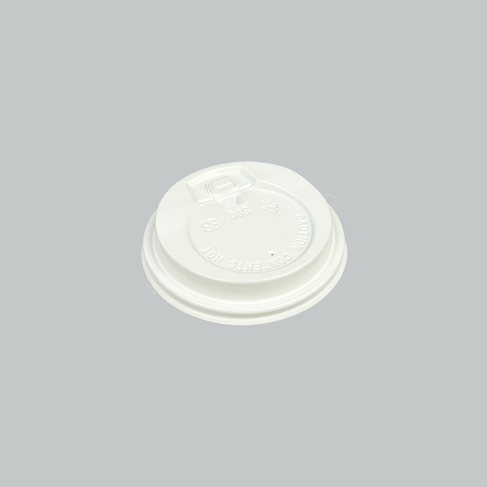 TBH STRAWLESS LID FOR HOT CUP 12OZ WH 50'SX20PKT