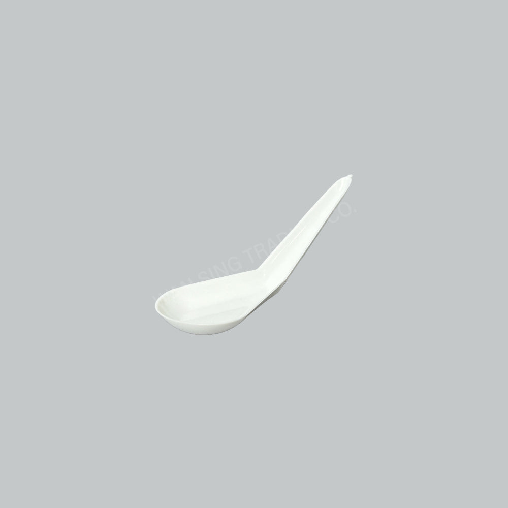 FX PLASTIC THAI SPOON 4.5" WH 80'SX30PKT/CTN