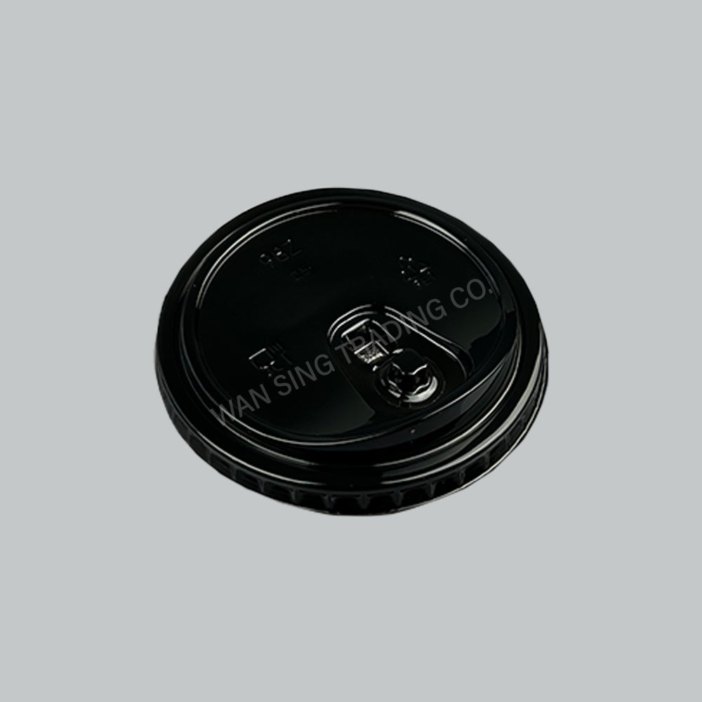 TBH STRAWLESS LID FOR PET CUP 16OZ (98) BLK 50'S
