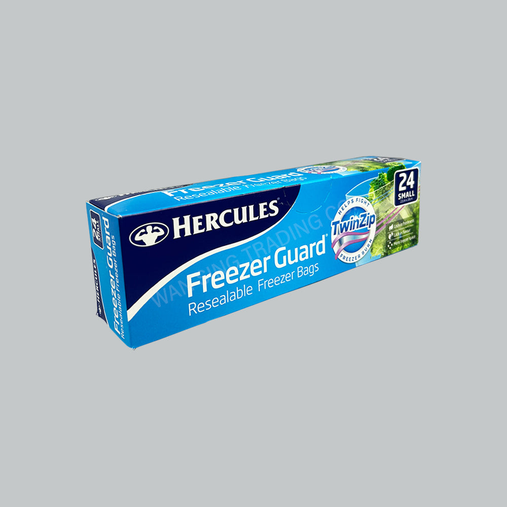 HERC TWINZIP FREEZER GUARD BAG (S) 22X18CM 24'SX15