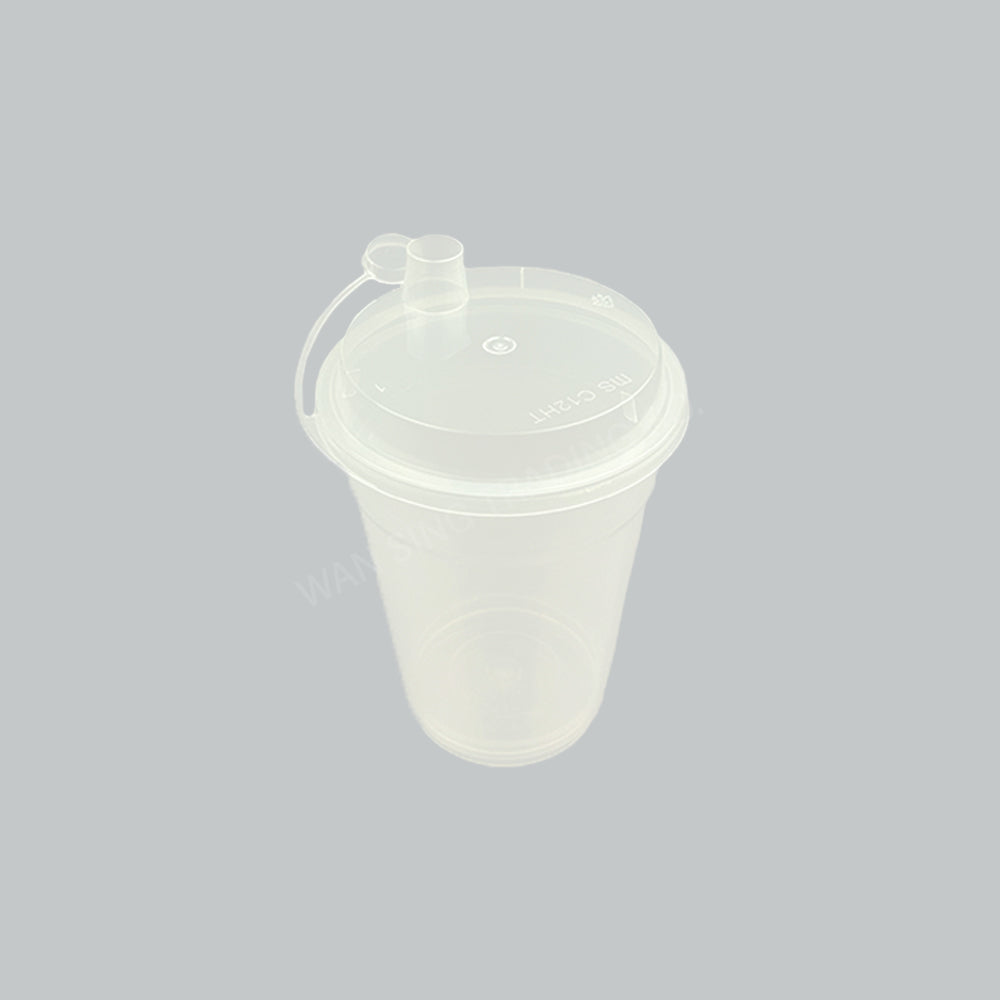 RPACK MW PLASTIC CUP/LID MS T12 (C12HT) 20'S