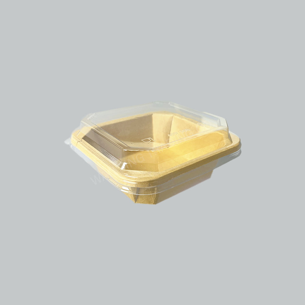 ST OPB500 KRAFT OCTANGLE BOWL 500ML W/LID 50'S