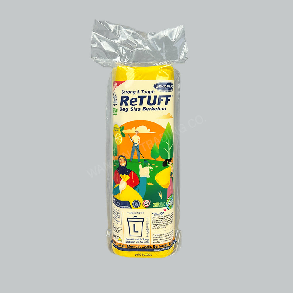 SEKOPLAS RETUFF STRONG/TOUGH GB YL - L 30X36" 16'S