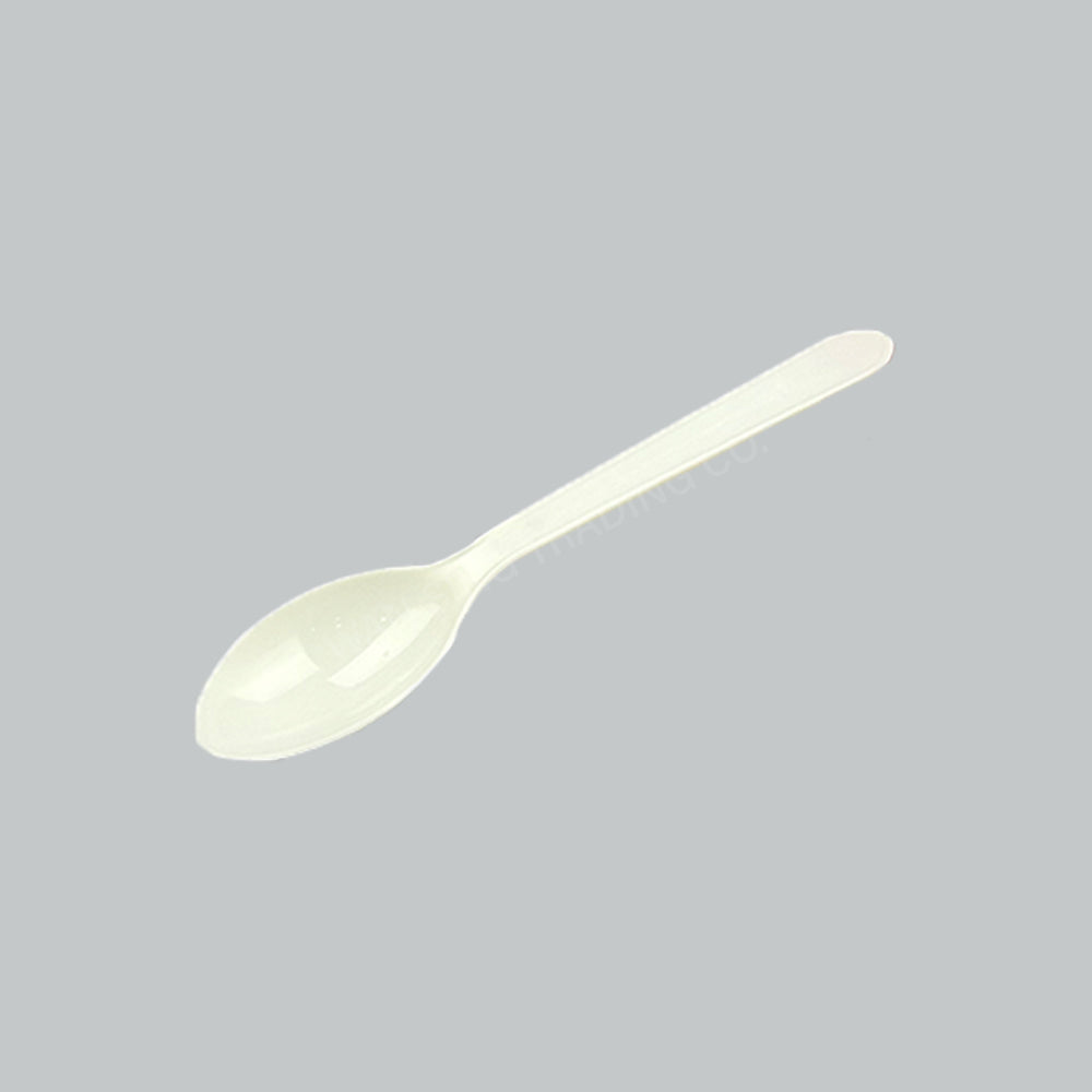 LHP PLASTIC TEA SPOON 5" HAWKER-WH 100'SX30PKT/CTN