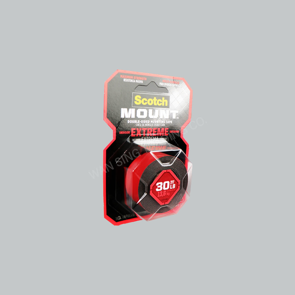 3M SC 414H EXTREME DOUBLE SIDE MOUNTING TAPE 1"X6"