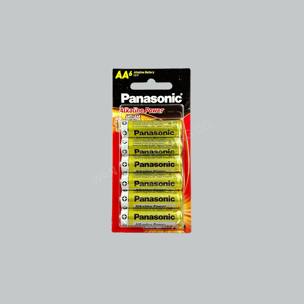 LR6RTB/6B PANA ALKALINE AA - 6'SX8PKTX6BX/CTN