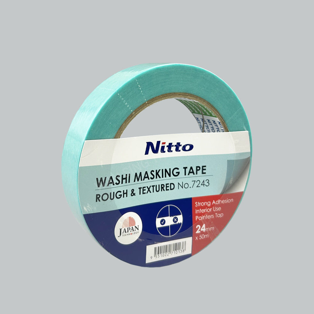 NITTO 7243 MASKING TAPE ROUGH & TEXTURED 24MMX50M