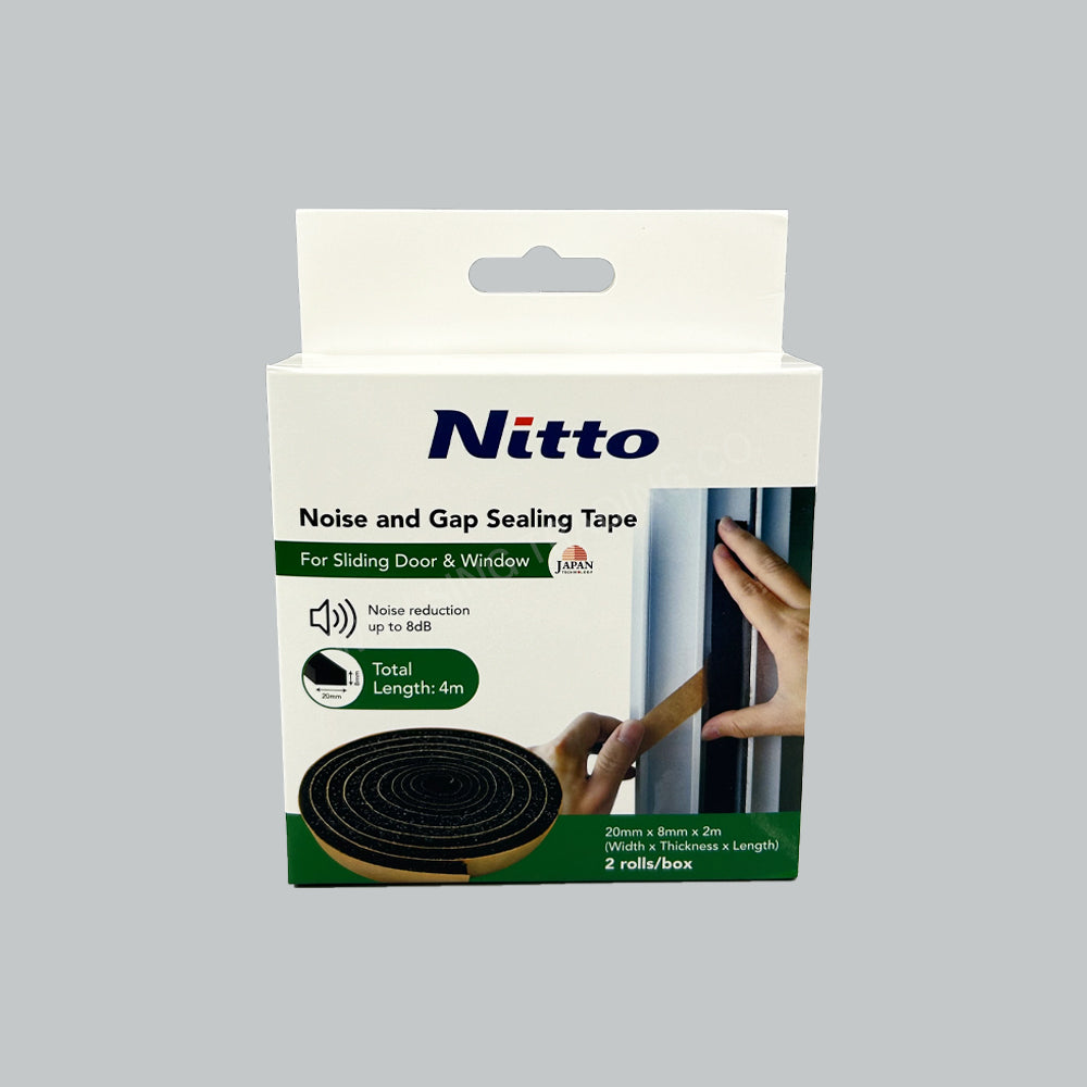 NITTO 686-8202M NOISE&GAP SEALING TAPE 20MMX8MM