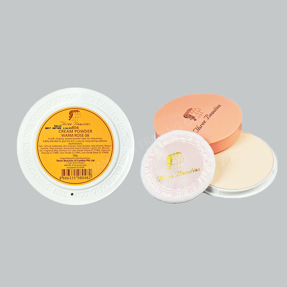 THREE BEAUTIES 804 CREAM POWDER - PARTY GLOW 09