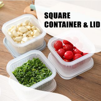 Microwave - Square Container & Lid