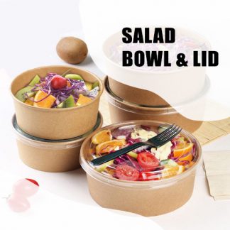 Paper - Salad Bowl & Lid